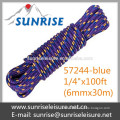 57244-blue# 6mmx30m pp/polypropylene rope